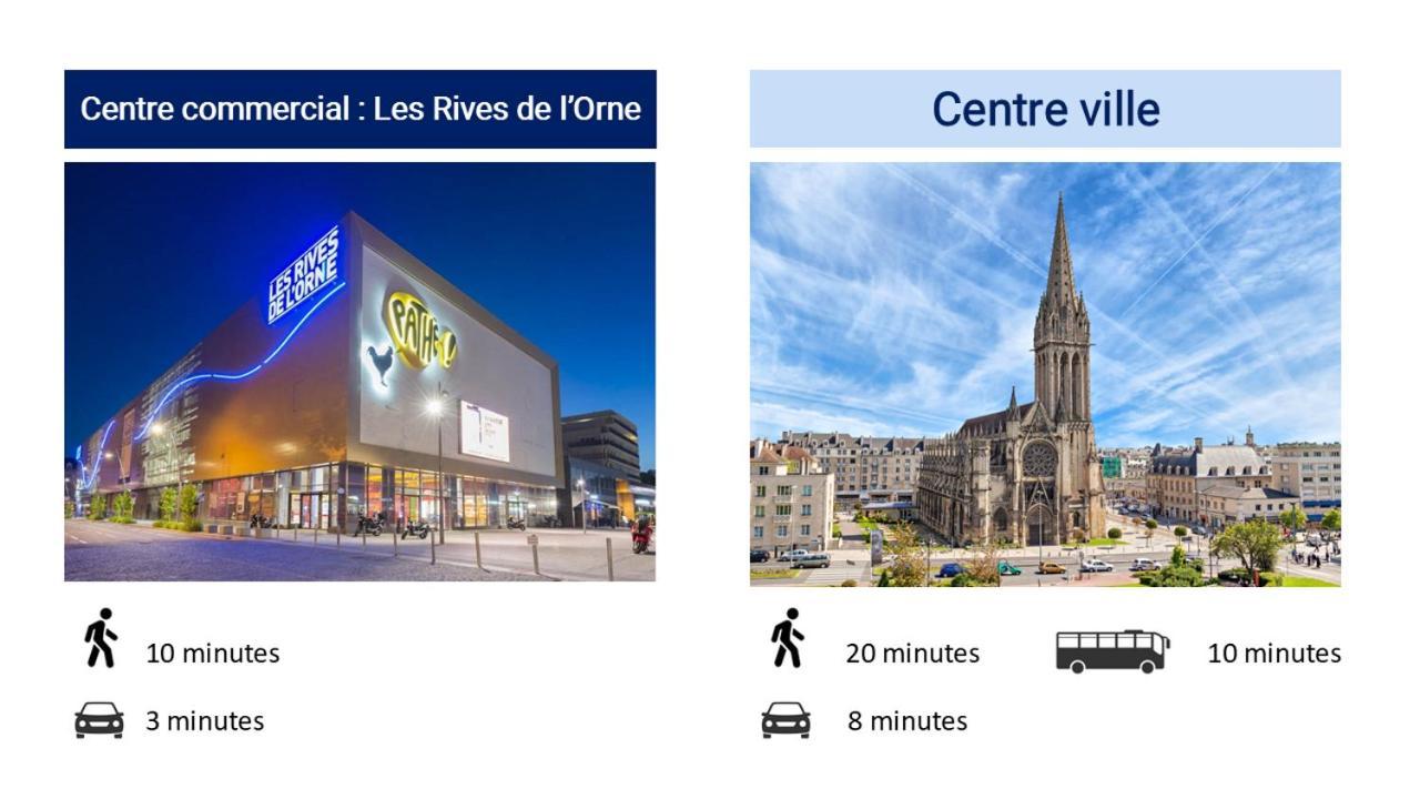 Cocon Cosy Et Verdoyant - Private Parking, Breakfast, Wifi, Netflix Caen Exteriör bild
